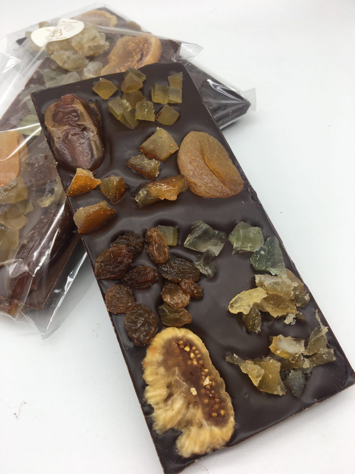 image TAVOLETTA DI CIOCCOLATO FRUTTA CANDITA - immagine 1